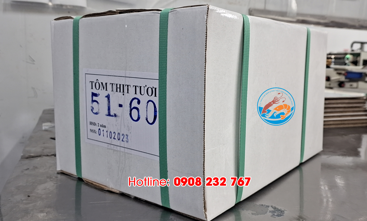 Tôm sú bóc nõn giòn đông lạnh, size 41 - 50, thùng 10 túi x 600gr, Giao Tp. HCM